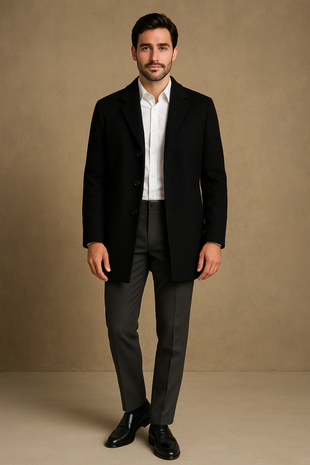 Cappotto corto | Nero