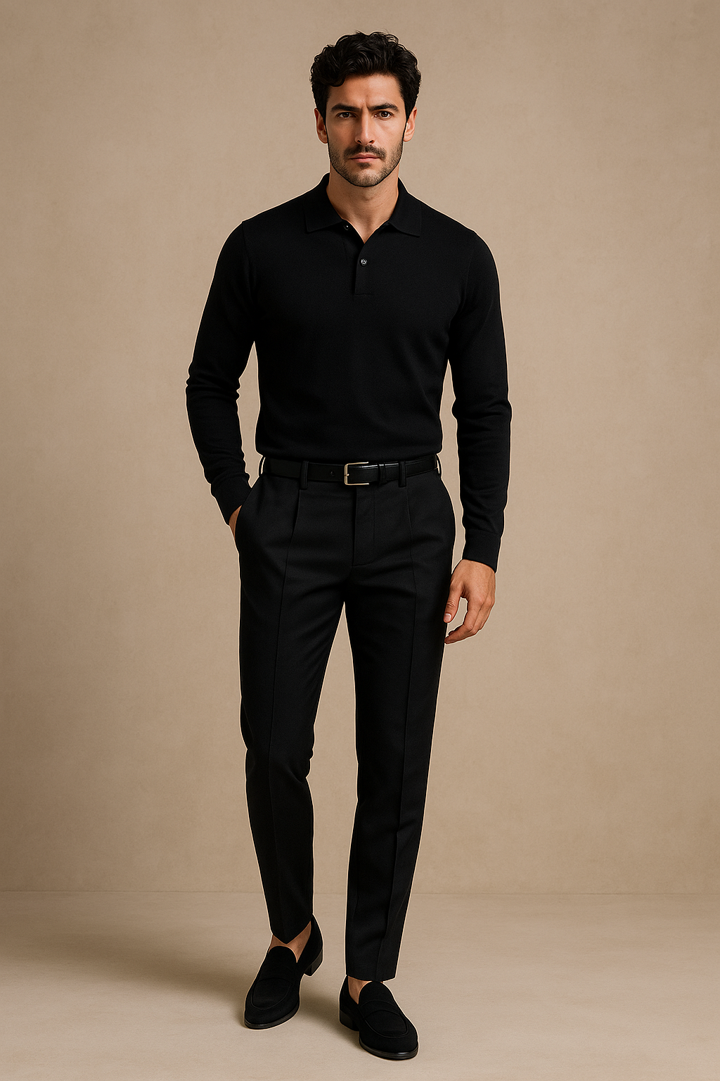 Pantalone semi sartoriale | Nero